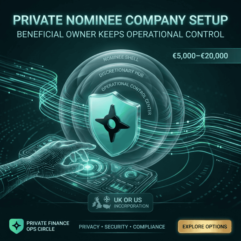 FlowSecure Sovereign Corporate Structure™ – Private Nominee Company Setup
