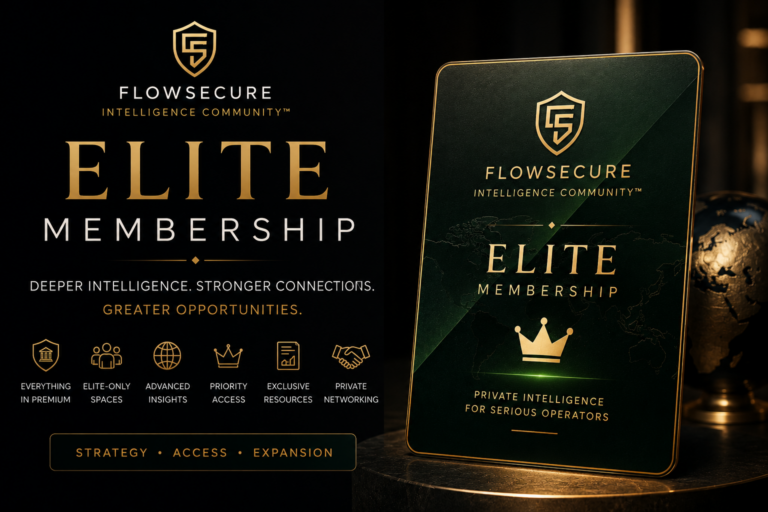 FlowSecure Intelligence Community™ – Elite Membership